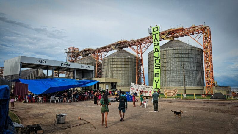 Indígenas ocupam sede da Cargill em Santarém, no Pará