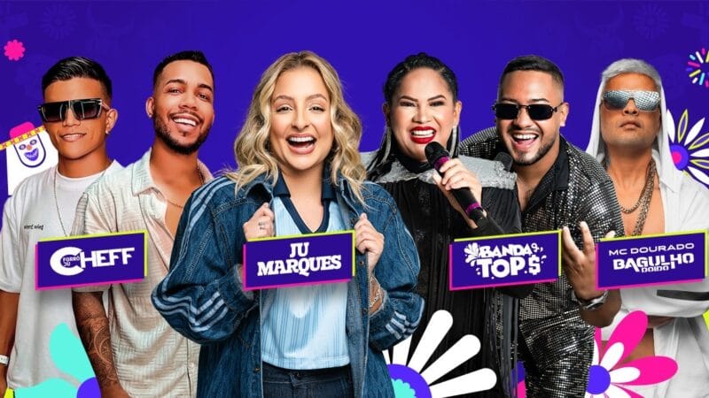 Atrações do Carnapauxis 2026