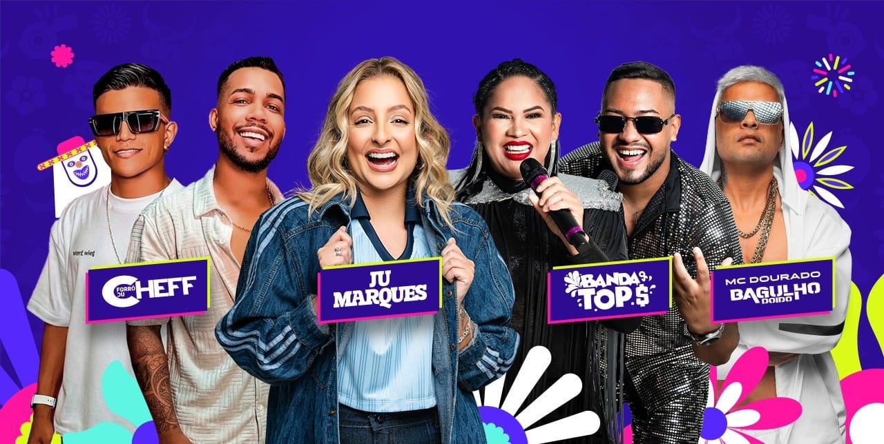 Atrações do Carnapauxis 2026