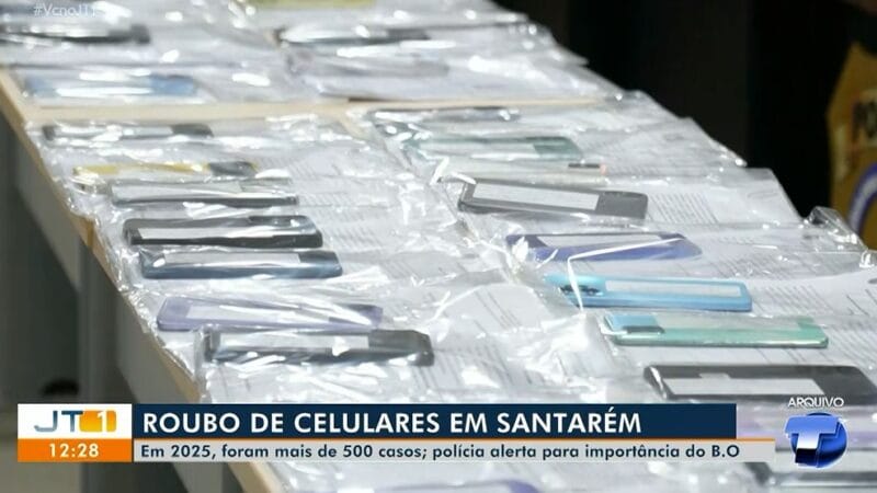 Roubos e furtos de celulares em Santarém