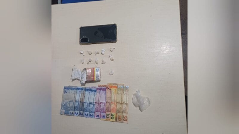 Ação policial resulta na prisão de suspeito de tráfico de drogas em Santarém