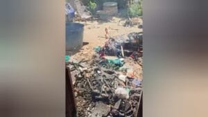 Incêndio em residência no bairro Livramento em Santarém