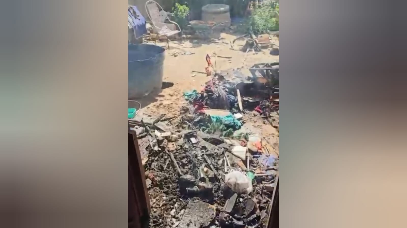 Incêndio em residência no bairro Livramento em Santarém