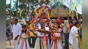 Preparativos para o Festival do Sairé 2026 em Alter do Chão