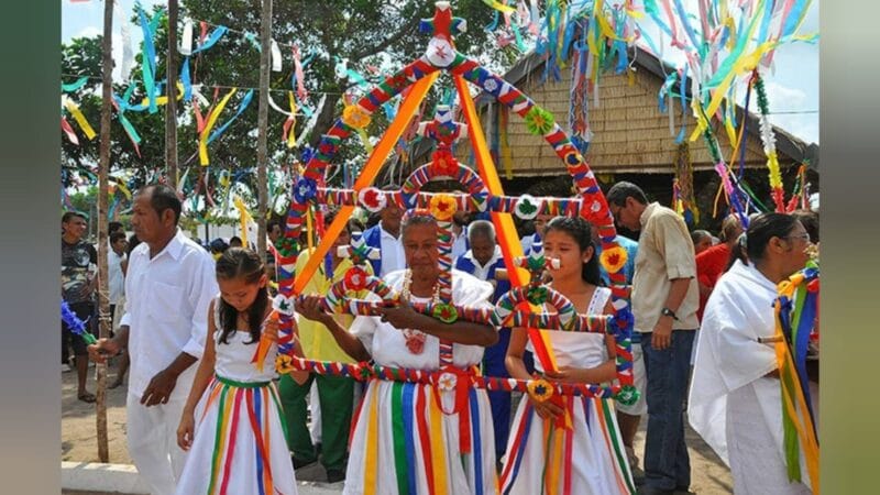 Preparativos para o Festival do Sairé 2026 em Alter do Chão