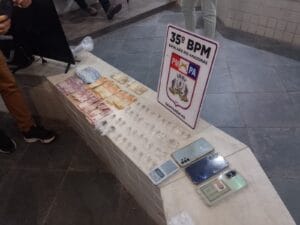 Prisão de Casal por tráfico de drogas na Bela Vista do Saubal