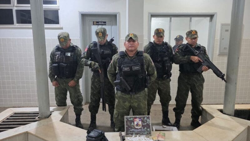 Prisão por tráfico de drogas em Alter do Chão