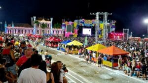 Bloco das Virgens no Carnapauxis 2026 em Óbidos